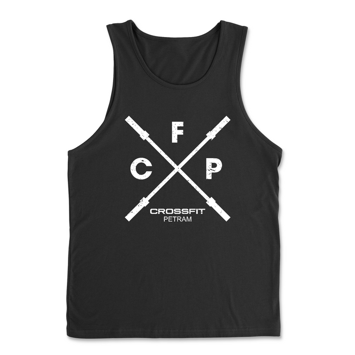 CrossFit Petram CFP White Mens - Tank Top