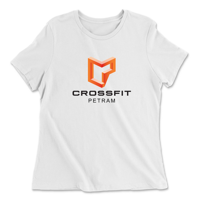 CrossFit Petram Standard Black Womens - Relaxed Jersey T-Shirt