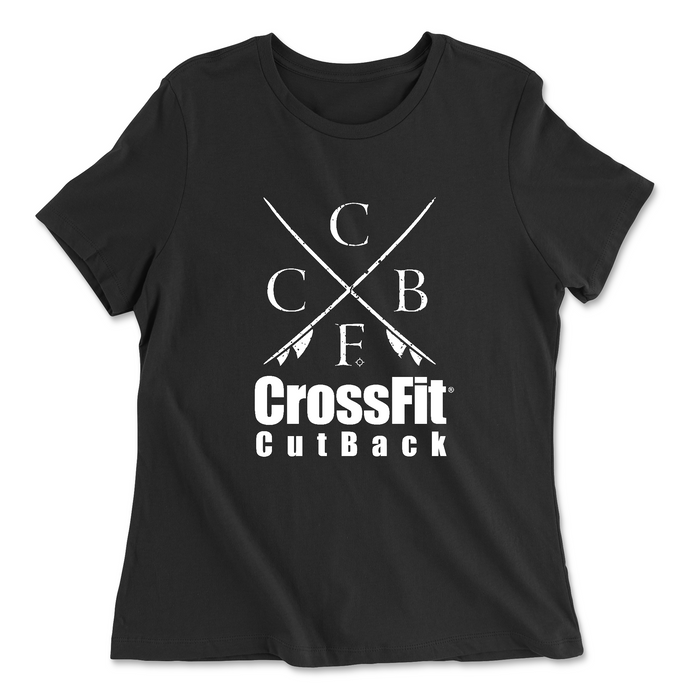 CrossFit CutBack CFCB Womens - Relaxed Jersey T-Shirt