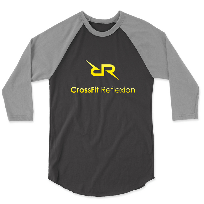 CrossFit Reflexion Yellow Mens - 3/4 Sleeve
