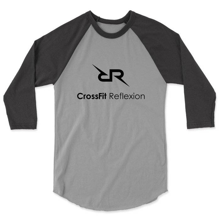CrossFit Reflexion Standard Black Mens - 3/4 Sleeve
