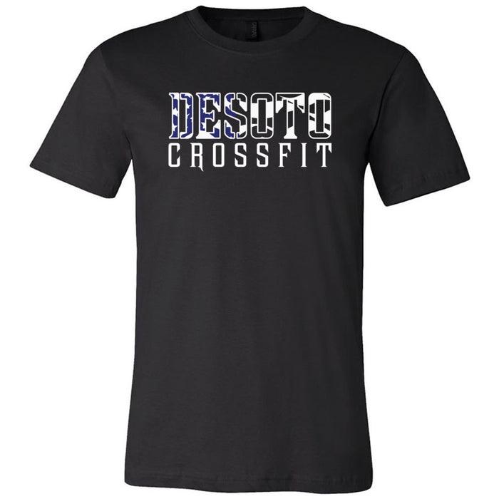 DeSoto CrossFit - 200 - Blue - Men's  T-Shirt