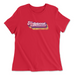 Womens 2X-Large RED Relaxed Jersey T-Shirt