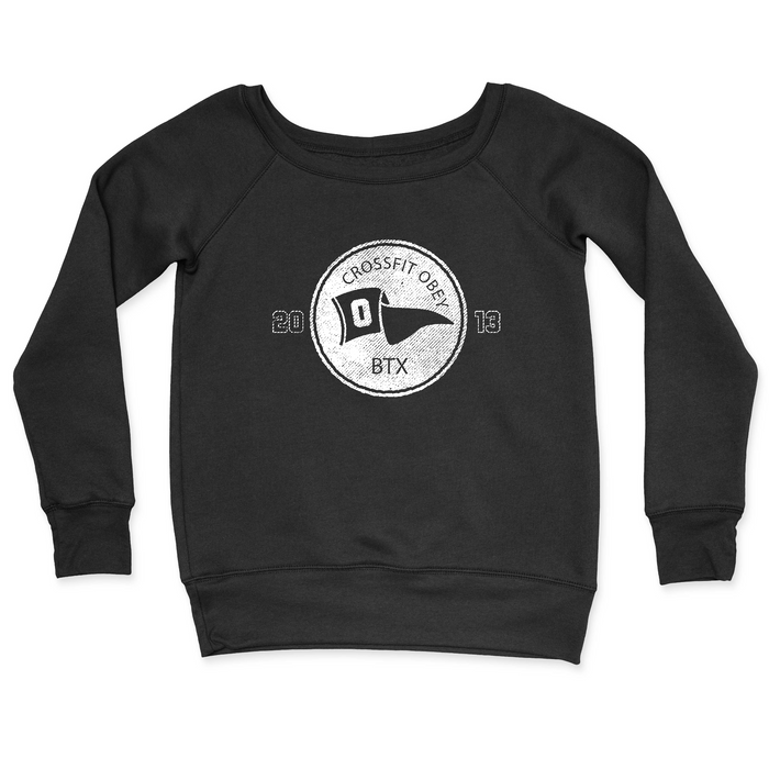 CrossFit Obey White Womens - CrewNeck