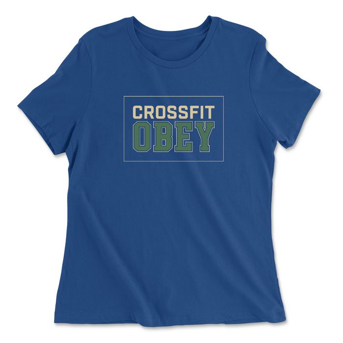 CrossFit Obey Stacked Womens - Relaxed Jersey T-Shirt
