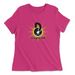 Womens 2X-Large BERRY Relaxed Jersey T-Shirt