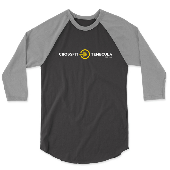 CrossFit Temecula Standard (White) Mens - 3/4 Sleeve