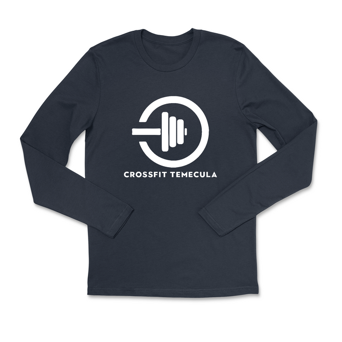 CrossFit Temecula One Color (White) Mens - Long Sleeve