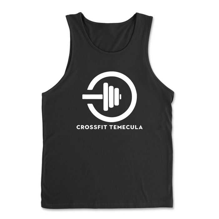 CrossFit Temecula One Color (White) Mens - Tank Top
