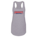 Womens 2X-Large Heather Gray Tank Top (Front Print Only)