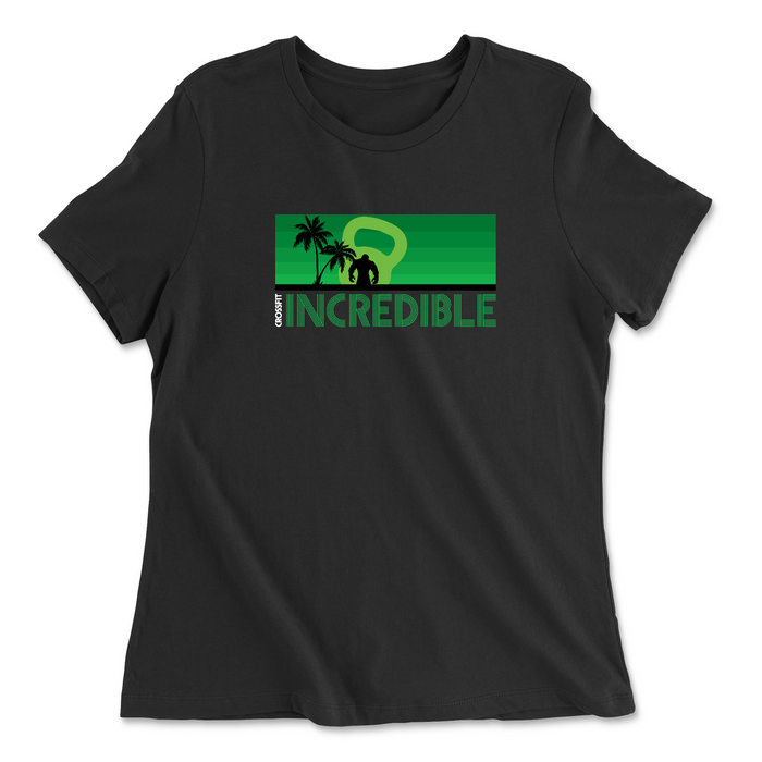 CrossFit Incredible Green Womens - Relaxed Jersey T-Shirt