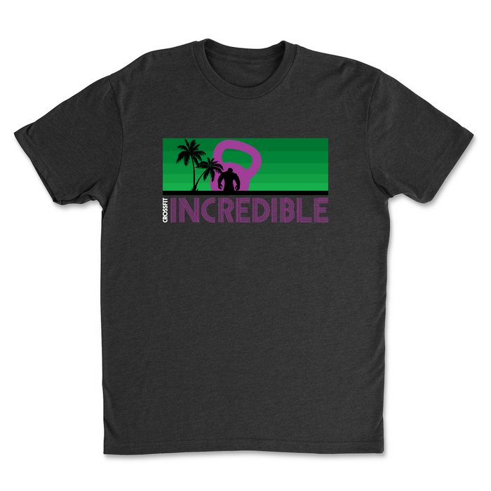 CrossFit Incredible Green Purple Mens - T-Shirt