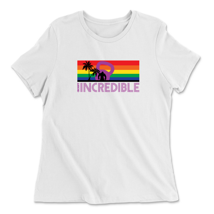 CrossFit Incredible Pride Womens - Relaxed Jersey T-Shirt