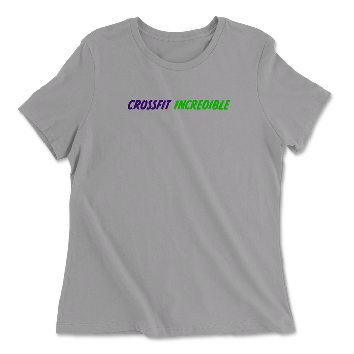 CrossFit Incredible Splatter Womens - Relaxed Jersey T-Shirt