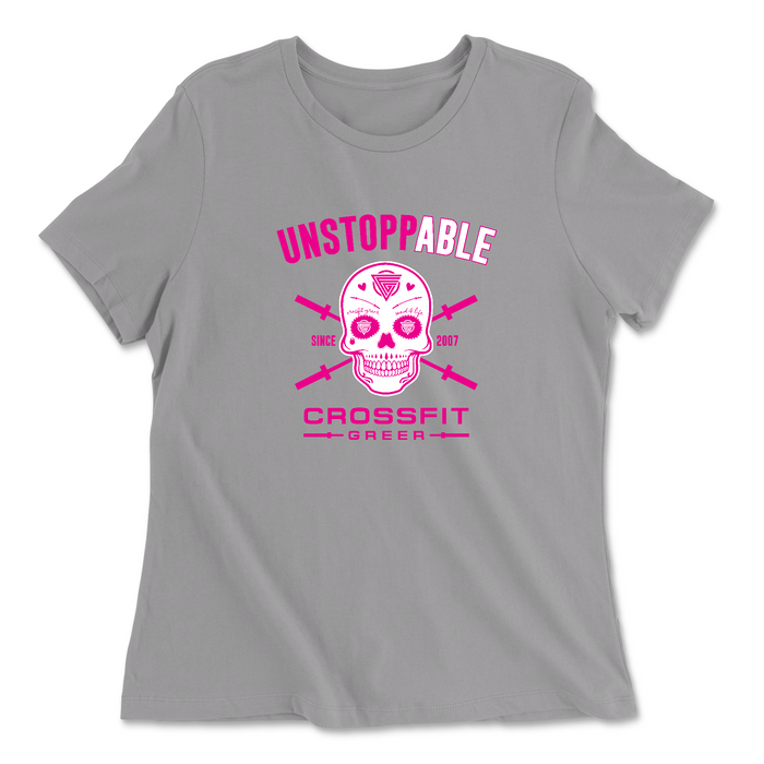 CrossFit Greer Unstoppable Womens - Relaxed Jersey T-Shirt