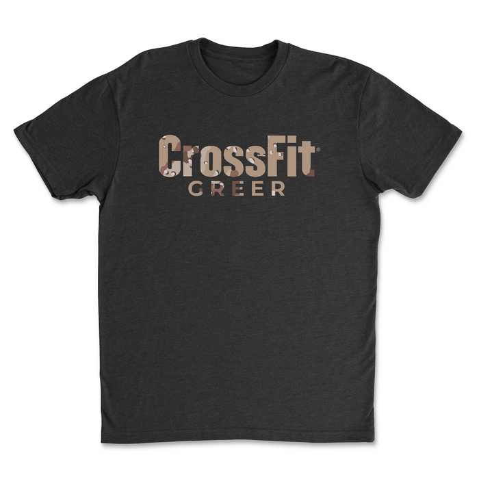 CrossFit Greer Camo Mens - T-Shirt