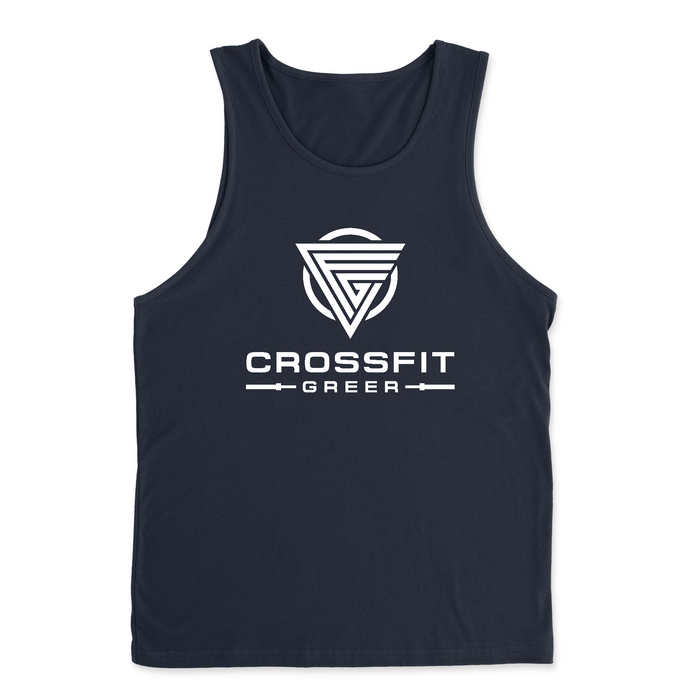 CrossFit Greer One Color (White) Mens - Tank Top