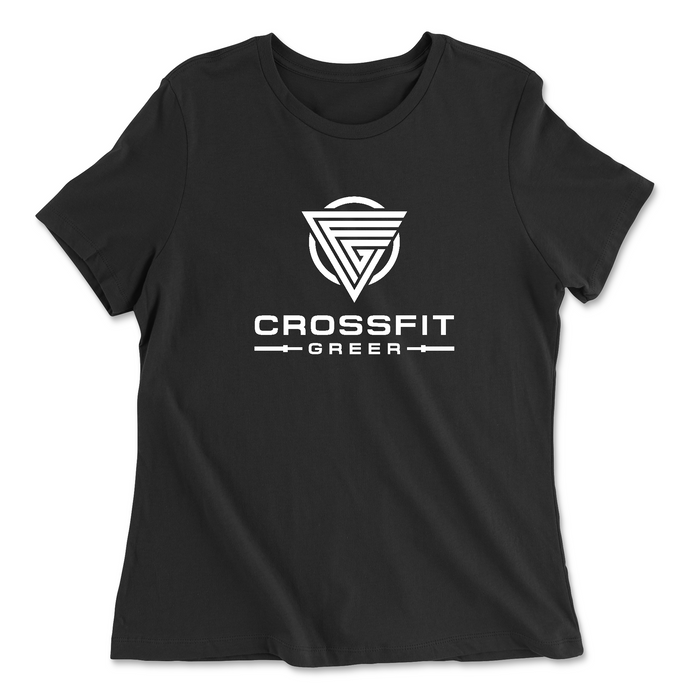 CrossFit Greer One Color (White) Womens - Relaxed Jersey T-Shirt