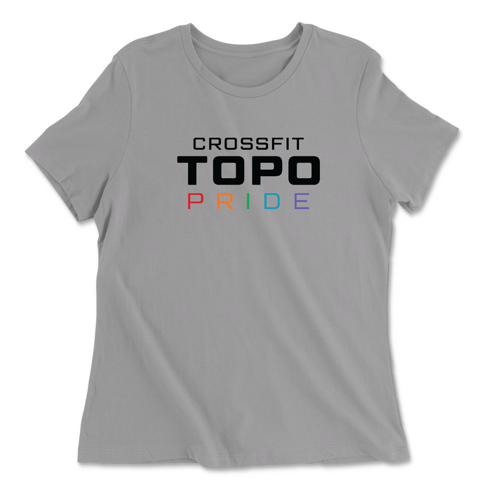 CrossFit Topo Pride Womens - Relaxed Jersey T-Shirt