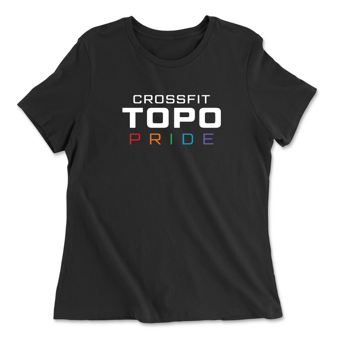 CrossFit Topo Pride Womens - Relaxed Jersey T-Shirt