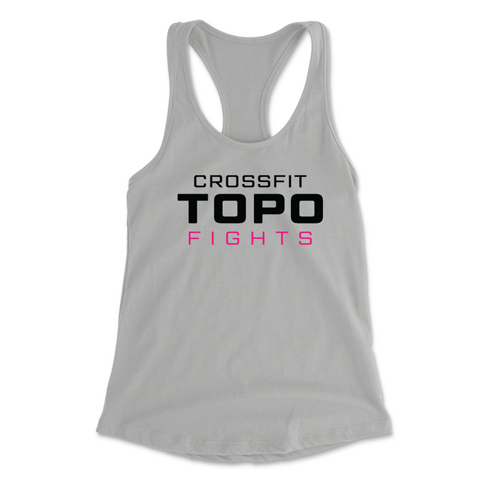 CrossFit Topo Breast Cancer Awareness Womens - Tank Top