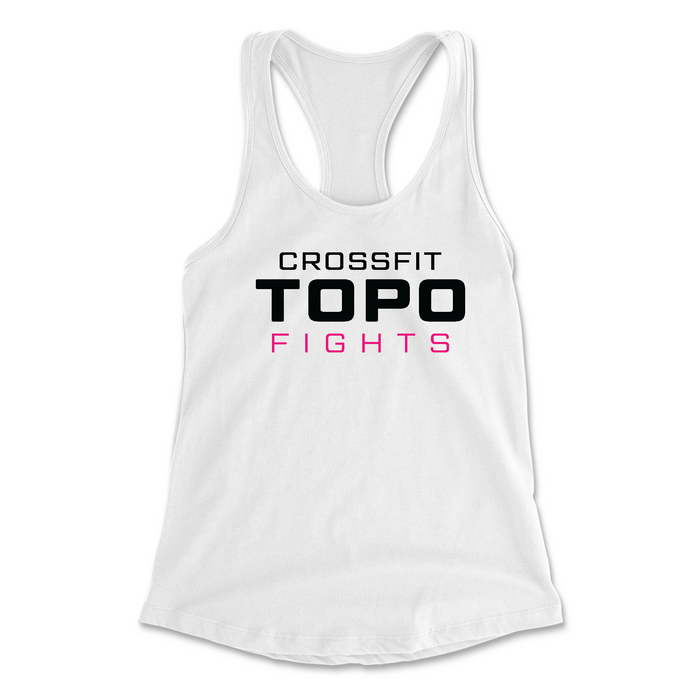 CrossFit Topo Breast Cancer Awareness Womens - Tank Top