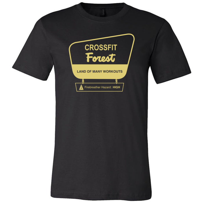 CrossFit Forest - 100 - Parks - Men's T-Shirt