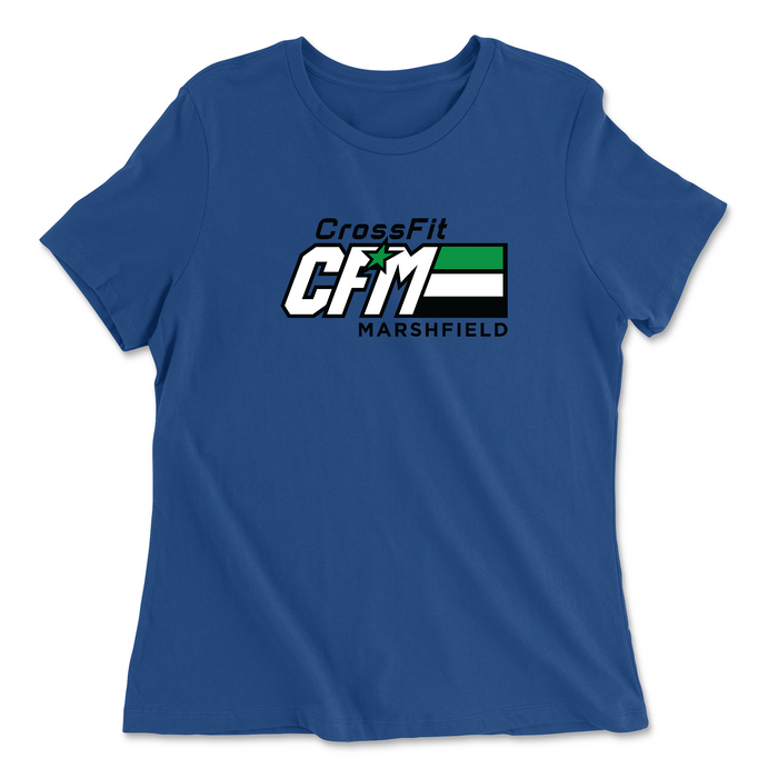 CrossFit Marshfield Standard Womens - Relaxed Jersey T-Shirt