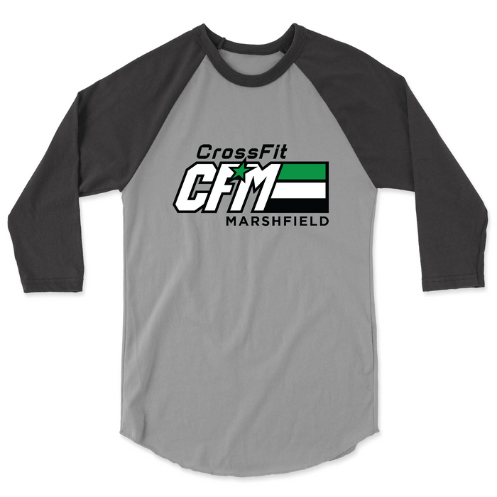 CrossFit Marshfield Standard Mens - 3/4 Sleeve