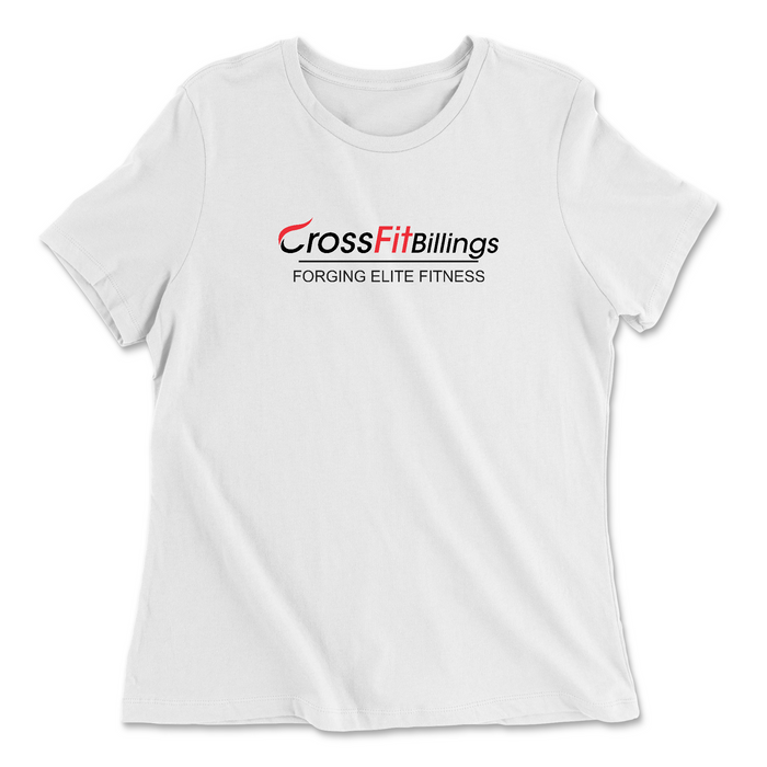 CrossFit Billings Tagline Womens - Relaxed Jersey T-Shirt