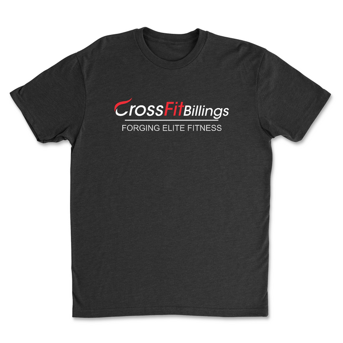 CrossFit Billings Tagline White Mens - T-Shirt
