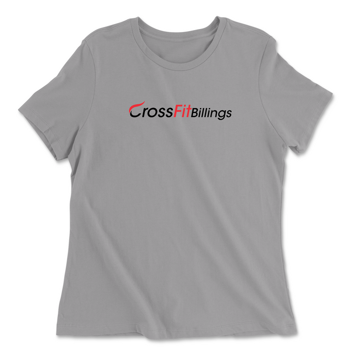 CrossFit Billings Standard Womens - Relaxed Jersey T-Shirt
