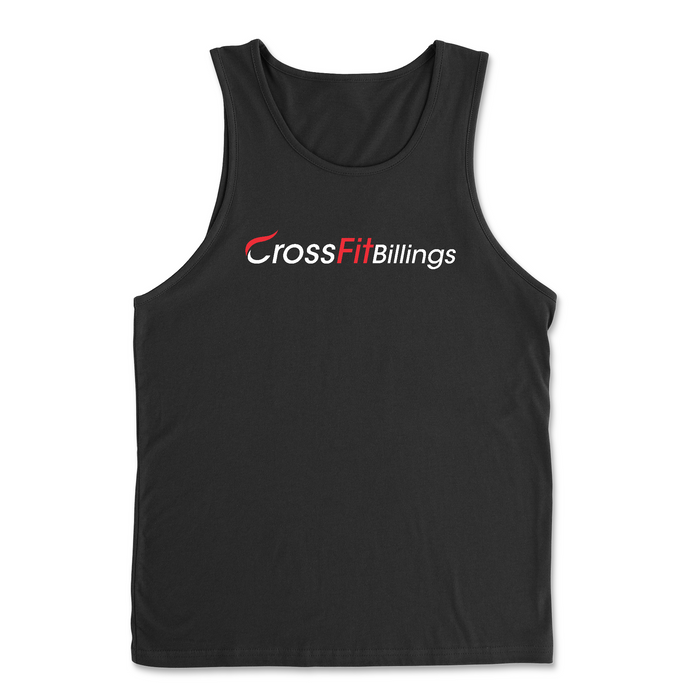 CrossFit Billings Standard (White) Mens - Tank Top