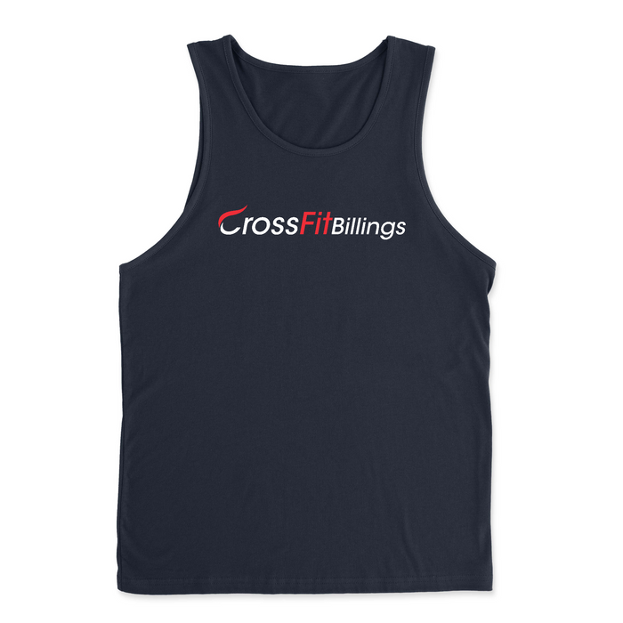 CrossFit Billings Standard (White) Mens - Tank Top