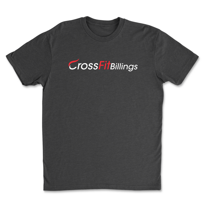 CrossFit Billings Standard (White) Mens - T-Shirt