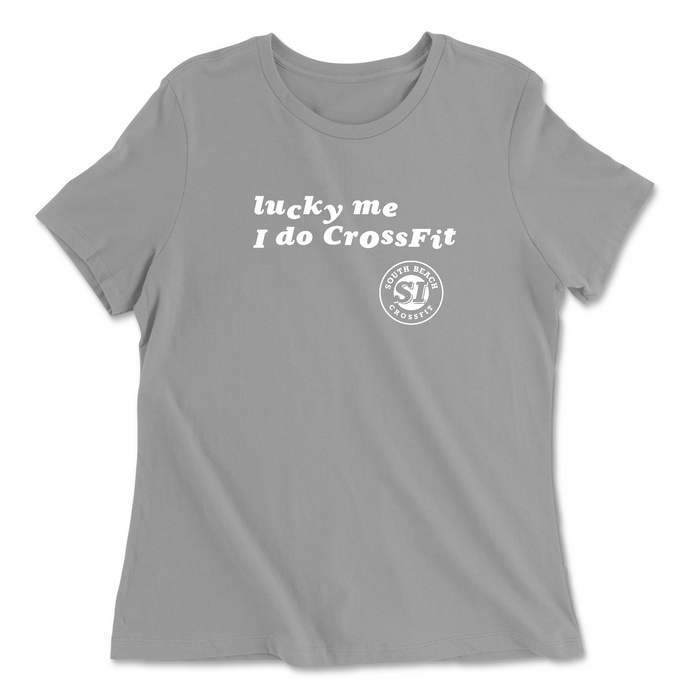 South Beach CrossFit SI Lucky Me Womens - Relaxed Jersey T-Shirt