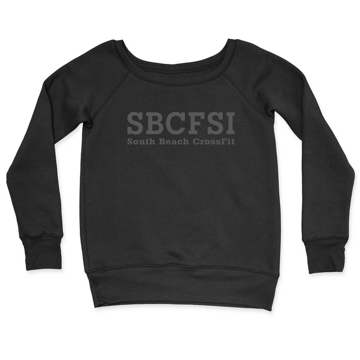South Beach CrossFit SI SBCFSI (Gray) Womens - CrewNeck