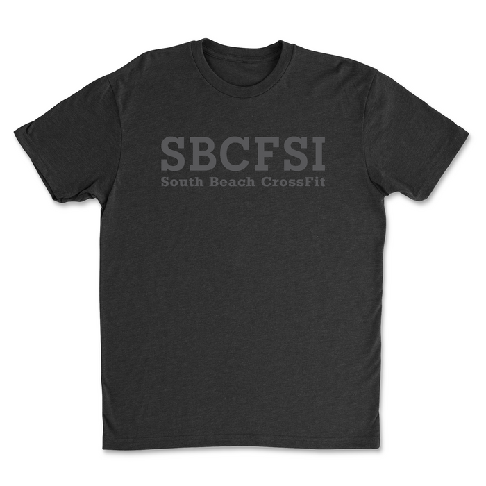 South Beach CrossFit SI SBCFSI (Gray) Mens - T-Shirt