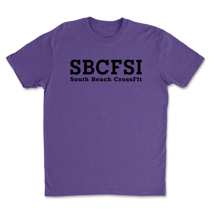 South Beach CrossFit SI SBCFSI Mens - T-Shirt