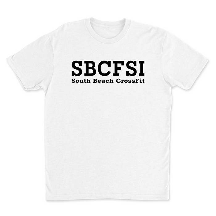 South Beach CrossFit SI SBCFSI Mens - T-Shirt