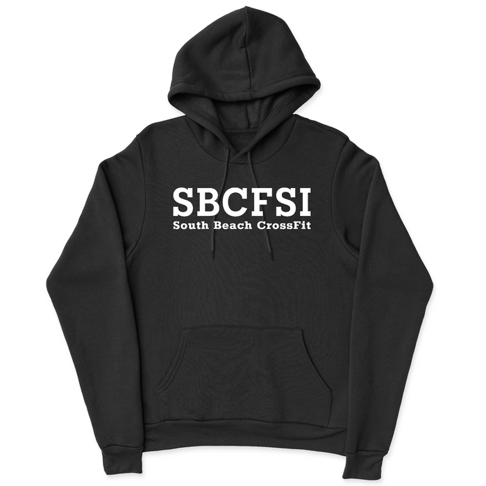 South Beach CrossFit SI SBCFSI (White) Mens - Hoodie