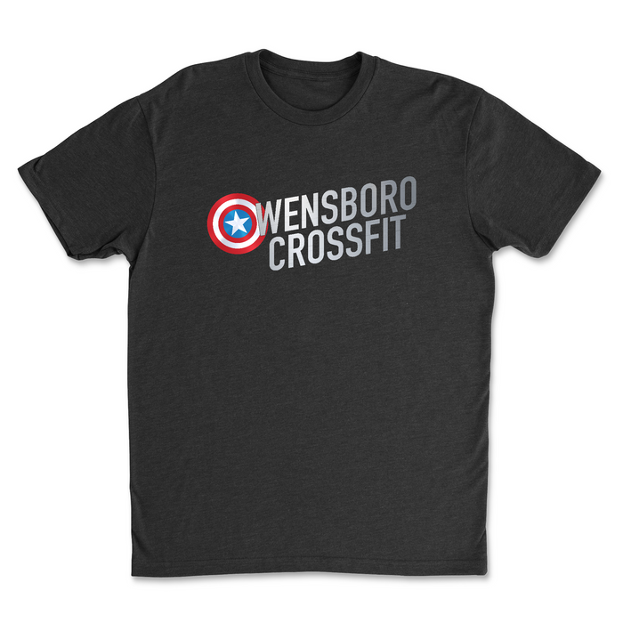 Owensboro CrossFit Captain America Mens - T-Shirt