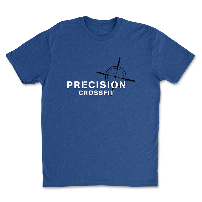 Precision CrossFit White Mens - T-Shirt