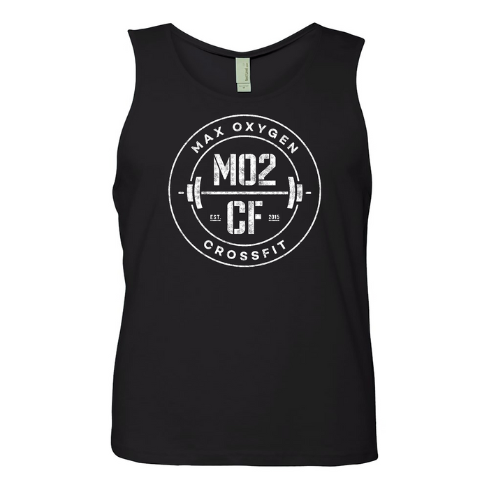 Max Oxygen CrossFit MO2CF White Mens - Tank Top