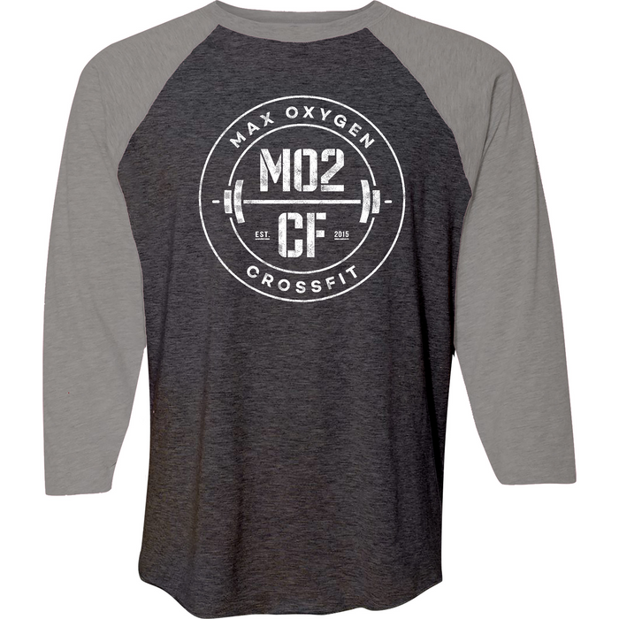 Max Oxygen CrossFit MO2CF White Mens - 3/4 Sleeve