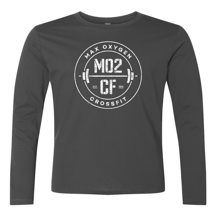 Max Oxygen CrossFit MO2CF White Mens - Long Sleeve