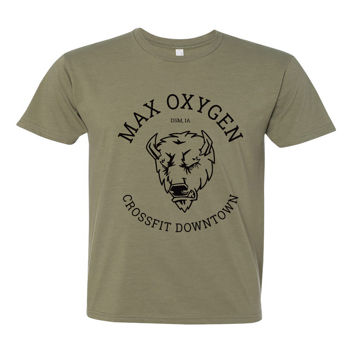 Max Oxygen CrossFit Buffalo Black Mens - T-Shirt
