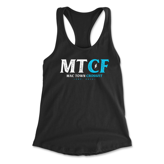 Mac Town CrossFit Blue Lightening Womens - Tank Top
