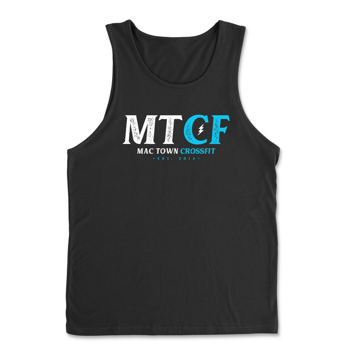 Mac Town CrossFit Blue Lightening Mens - Tank Top