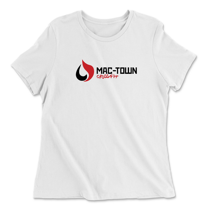 Mac Town CrossFit Standard Womens - Relaxed Jersey T-Shirt